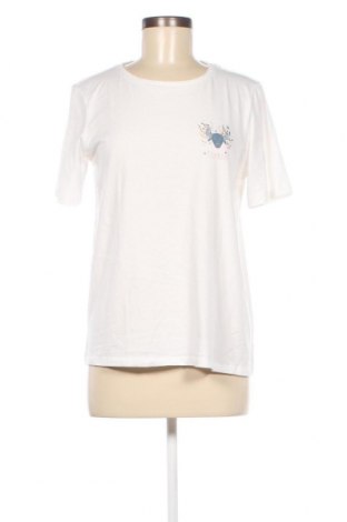 Γυναικείο t-shirt Cortefiel, Μέγεθος M, Χρώμα Λευκό, Τιμή 5,44 €