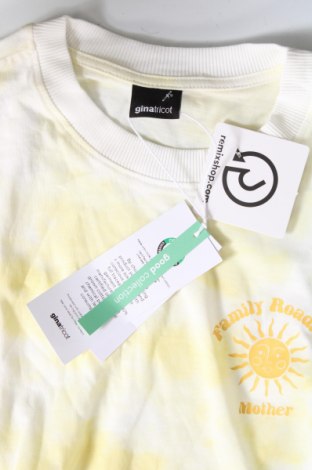 Γυναικείο t-shirt Gina Tricot, Μέγεθος XS, Χρώμα Κίτρινο, Τιμή 13,92 €