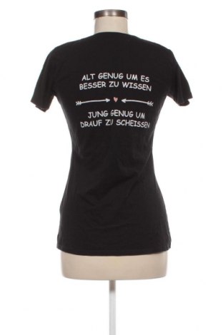 Дамска тениска Spread Shirt, Размер M, Цвят Черен, Цена 15,00 лв.