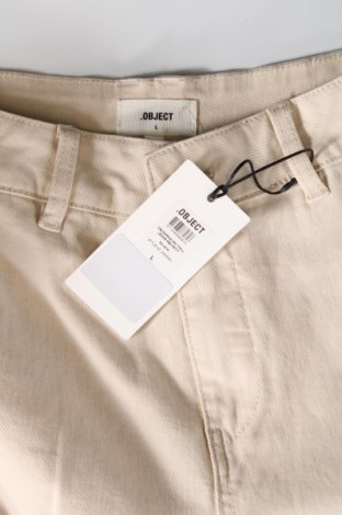 Damen Jeans Object, Größe L, Farbe Beige, Preis 44,85 €