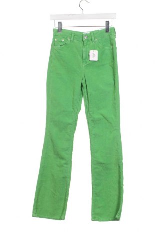 Γυναικείο κοτλέ παντελόνι BDG, Μέγεθος XS, Χρώμα Πράσινο, Τιμή 44,85 €