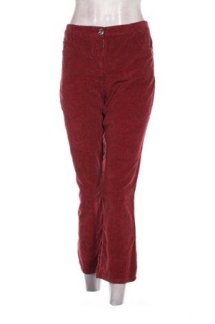 Pantaloni de velvet de femei Breal, Mărime XL, Culoare Roșu, Preț 286,18 Lei