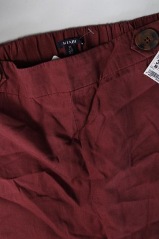 Γυναικείο κοντό παντελόνι Kiabi, Μέγεθος XS, Χρώμα Κόκκινο, Τιμή 15,98 €