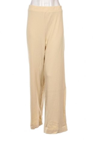 Дамски панталон Monki, Размер XL, Цвят Жълт, Цена 9,80 лв.