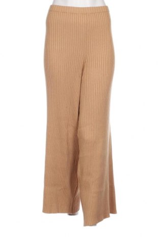 Pantaloni de femei Monki, Mărime L, Culoare Bej, Preț 27,40 Lei