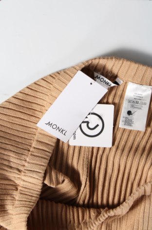 Γυναικείο παντελόνι Monki, Μέγεθος XL, Χρώμα  Μπέζ, Τιμή 5,30 €