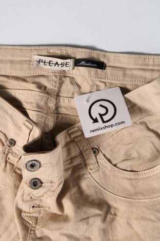 Дамски панталон Please, Размер M, Цвят Бежов, Цена 5,39 лв.