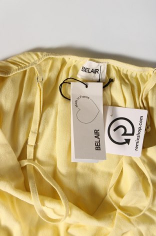 Γυναικείο αμάνικο μπλουζάκι BelAir, Μέγεθος S, Χρώμα Κίτρινο, Τιμή 6,88 €