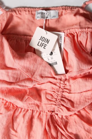 Tricou de damă Bershka, Mărime L, Culoare Roz, Preț 17,96 Lei