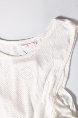 Γυναικείο αμάνικο μπλουζάκι Camaieu, Μέγεθος M, Χρώμα Λευκό, Τιμή 10,82 €