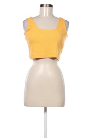 Γυναικείο αμάνικο μπλουζάκι Even&Odd, Μέγεθος L, Χρώμα Κίτρινο, Τιμή 3,25 €