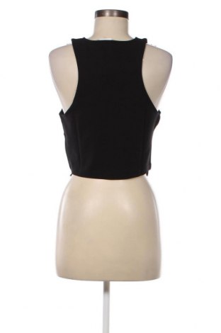 Γυναικείο αμάνικο μπλουζάκι Gina Tricot, Μέγεθος XL, Χρώμα Μαύρο, Τιμή 3,90 €