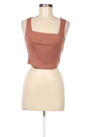 Γυναικείο αμάνικο μπλουζάκι Miss Selfridge, Μέγεθος M, Χρώμα Καφέ, Τιμή 3,48 €