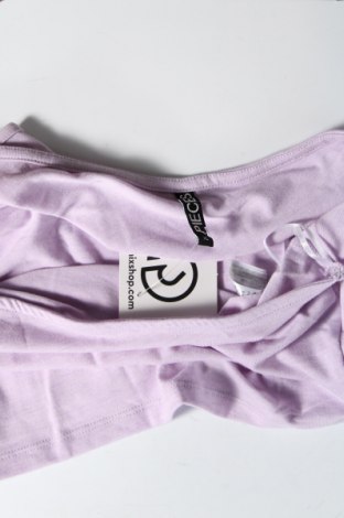 Γυναικείο αμάνικο μπλουζάκι Pieces, Μέγεθος XL, Χρώμα Βιολετί, Τιμή 13,92 €