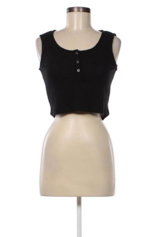 Γυναικείο αμάνικο μπλουζάκι Pieces, Μέγεθος L, Χρώμα Μαύρο, Τιμή 3,34 €