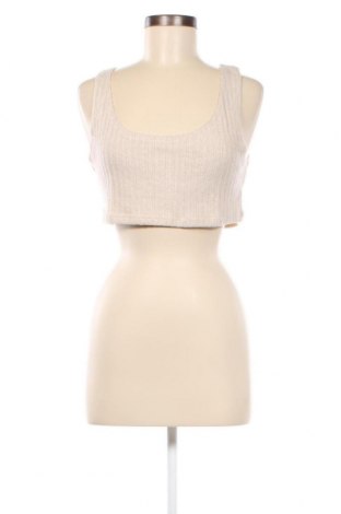 Γυναικείο αμάνικο μπλουζάκι Topshop, Μέγεθος XL, Χρώμα  Μπέζ, Τιμή 3,14 €