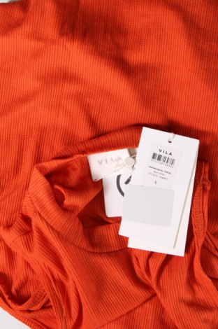 Γυναικείο αμάνικο μπλουζάκι VILA, Μέγεθος L, Χρώμα Πορτοκαλί, Τιμή 13,92 €
