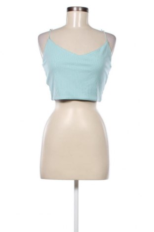 Γυναικείο αμάνικο μπλουζάκι Weekday, Μέγεθος M, Χρώμα Μπλέ, Τιμή 3,46 €