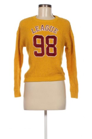 Дамски пуловер Fb Sister, Размер XS, Цвят Жълт, Цена 4,64 лв.