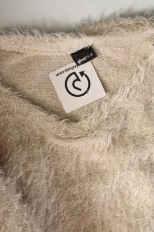 Γυναικείο πουλόβερ Gina Tricot, Μέγεθος M, Χρώμα Εκρού, Τιμή 3,22 €