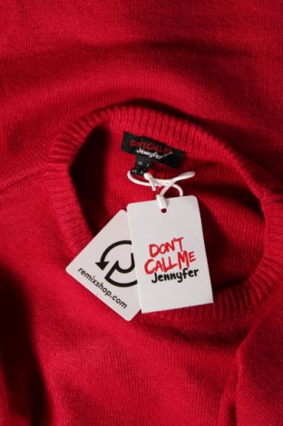 Γυναικείο πουλόβερ Jennyfer, Μέγεθος S, Χρώμα Κόκκινο, Τιμή 8,77 €