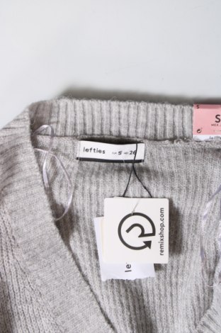 Дамски пуловер Lefties, Размер S, Цвят Сив, Цена 16,56 лв.