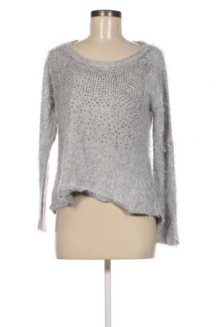 Γυναικείο πουλόβερ Made In Italy, Μέγεθος S, Χρώμα Γκρί, Τιμή 3,05 €