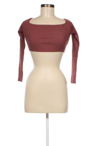 Дамски пуловер Missguided, Размер M, Цвят Кафяв, Цена 15,64 лв.
