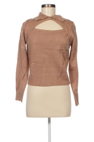 Дамски пуловер SHEIN, Размер S, Цвят Кафяв, Цена 10,58 лв.