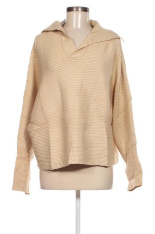 Дамски пуловер SHEIN, Размер 3XL, Цвят Кафяв, Цена 8,74 лв.