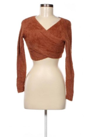 Дамски пуловер SHEIN, Размер S, Цвят Кафяв, Цена 6,96 лв.
