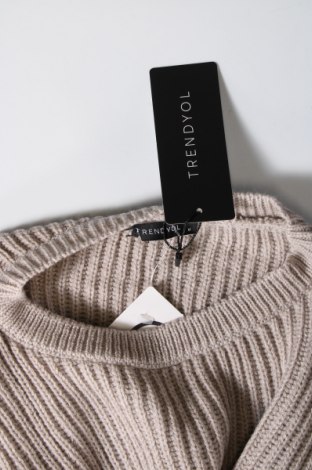 Γυναικείο πουλόβερ Trendyol, Μέγεθος M, Χρώμα  Μπέζ, Τιμή 11,21 €