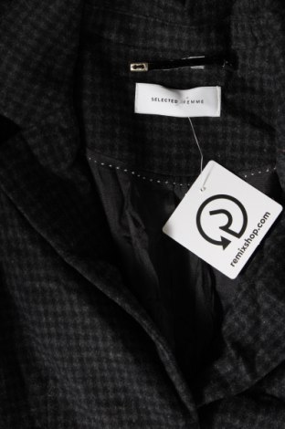 Γυναικείο σακάκι Selected Femme, Μέγεθος S, Χρώμα Γκρί, Τιμή 3,28 €