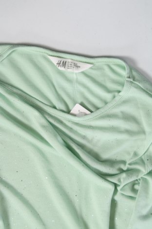 Bluză pentru copii H&M, Mărime 14-15y/ 168-170 cm, Culoare Verde, Preț 41,03 Lei