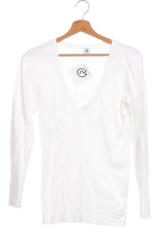 Παιδική μπλούζα Petit Bateau, Μέγεθος 15-18y/ 170-176 εκ., Χρώμα Λευκό, Τιμή 11,76 €