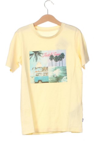 Kinder T-Shirt Jack & Jones, Größe 9-10y/ 140-146 cm, Farbe Gelb, Preis € 21,65