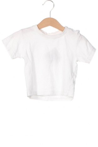 Παιδικό μπλουζάκι Okay, Μέγεθος 9-12m/ 74-80 εκ., Χρώμα Λευκό, Τιμή 1,65 €