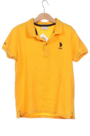 Παιδικό μπλουζάκι U.S. Polo Assn., Μέγεθος 8-9y/ 134-140 εκ., Χρώμα Κίτρινο, Τιμή 21,16 €