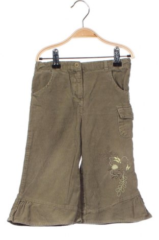 Pantaloni de catifea reiată, pentru copii, Mărime 9-12m/ 74-80 cm, Culoare Verde, Preț 7,69 Lei