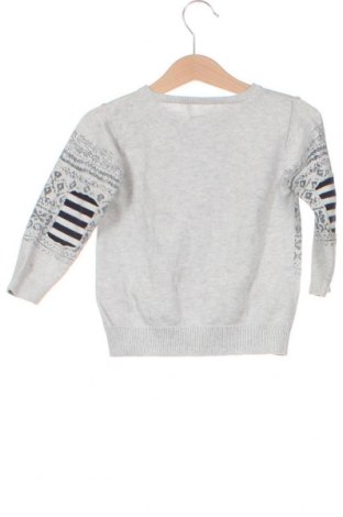 Детски пуловер IKKS, Размер 12-18m/ 80-86 см, Цвят Сив, Цена 10,15 лв.