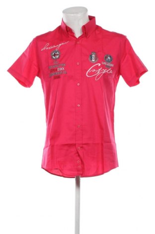 Мъжка риза Cipo & Baxx, Размер M, Цвят Розов, Цена 10,20 лв.