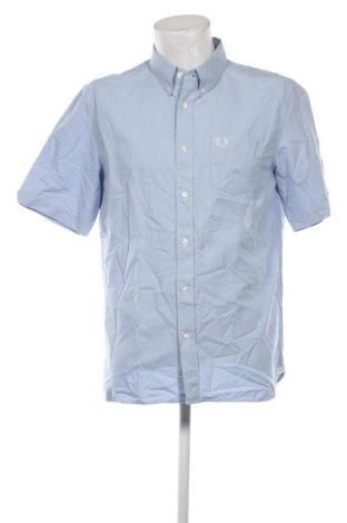 Мъжка риза Fred Perry, Размер L, Цвят Син, Цена 77,00 лв.