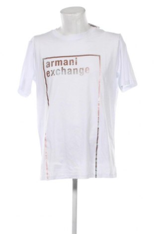 Herren T-Shirt Armani Exchange, Größe XXL, Farbe Weiß, Preis 35,05 €