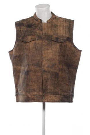 Herren Lederweste, Größe 4XL, Farbe Braun, Preis 40,08 €