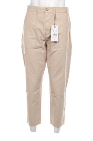 Ανδρικό παντελόνι Lefties, Μέγεθος L, Χρώμα  Μπέζ, Τιμή 5,93 €