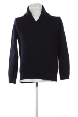 Мъжки пуловер Zara Man, Размер L, Цвят Син, Цена 10,58 лв.