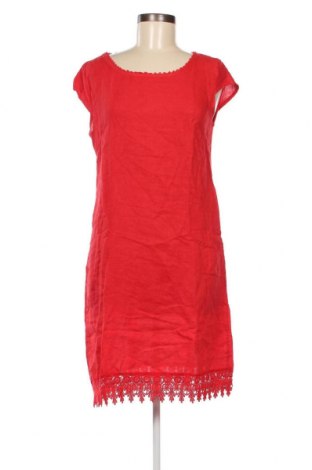 Φόρεμα Le Monde Du Lin, Μέγεθος XL, Χρώμα Κόκκινο, Τιμή 40,59 €