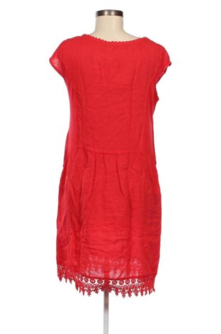 Sukienka Le Monde Du Lin, Rozmiar XL, Kolor Czerwony, Cena 466,46 zł