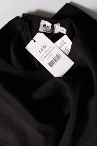 Šaty  NA-KD, Velikost XXS, Barva Černá, Cena  118,00 Kč