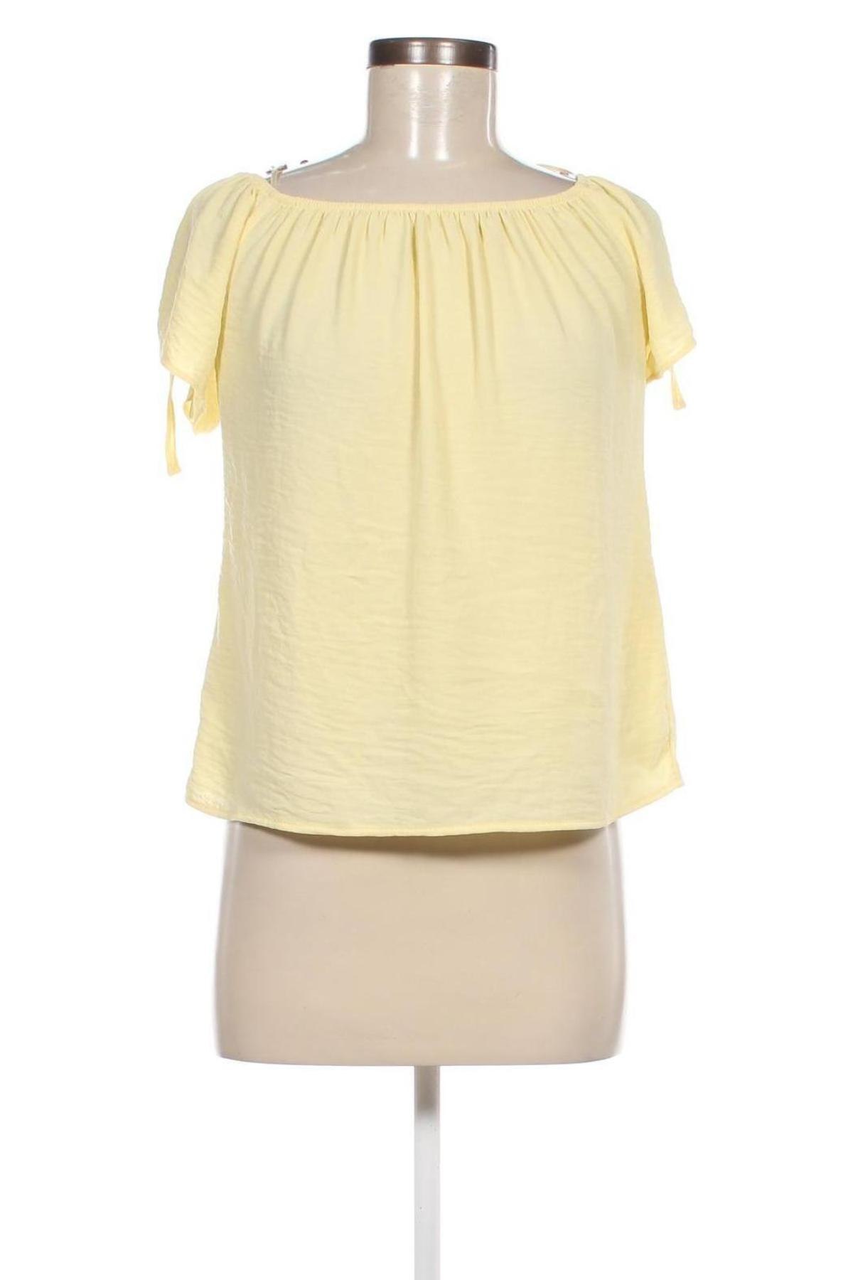 Дамска блуза Breal, Размер M, Цвят Жълт, Цена 7,20 лв.